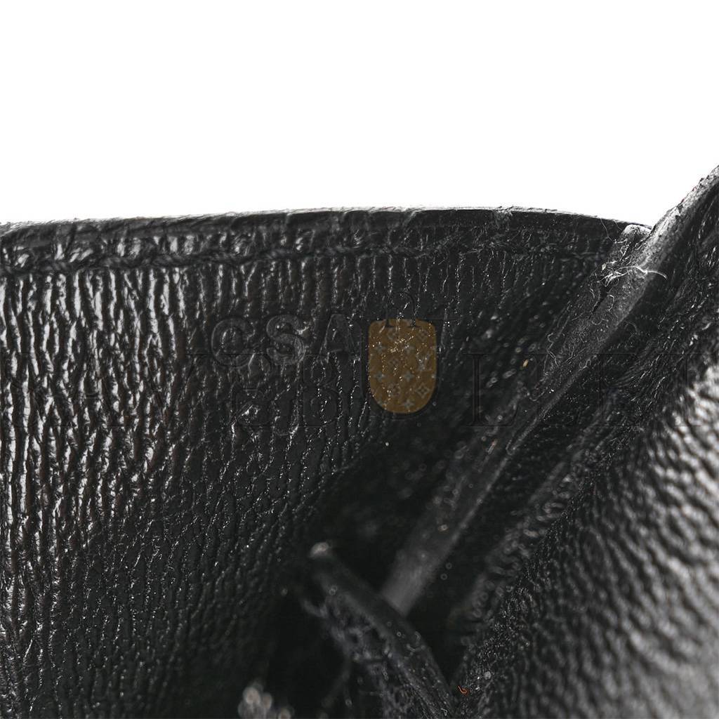 H**me5 MASTER NOIR BLACK GHW NILOTICUS CROCODILE BIRKIN 30 HANDBAG (30*22*16cm) Master Quality